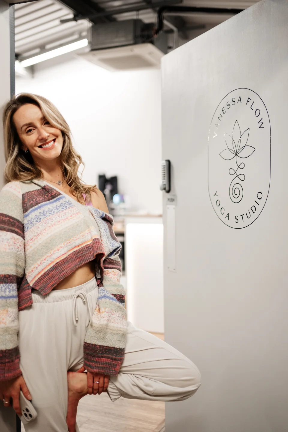 Vanessa, founder of Vanessa Flow Yoga